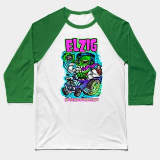 ELZIG - Hot Rails A Baseball T-Shirt